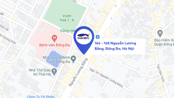  Địa chỉ cửa hàng 168 Nguyễn Lương Bằng