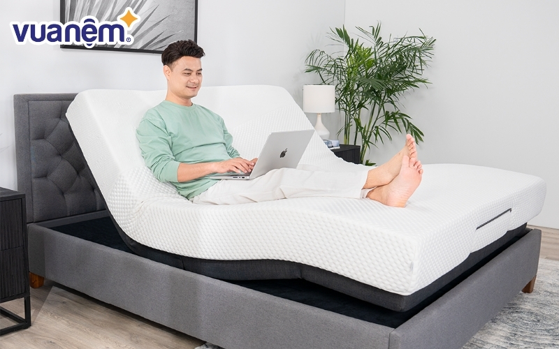 Mẫu giường thông minh SleepTek 2.0