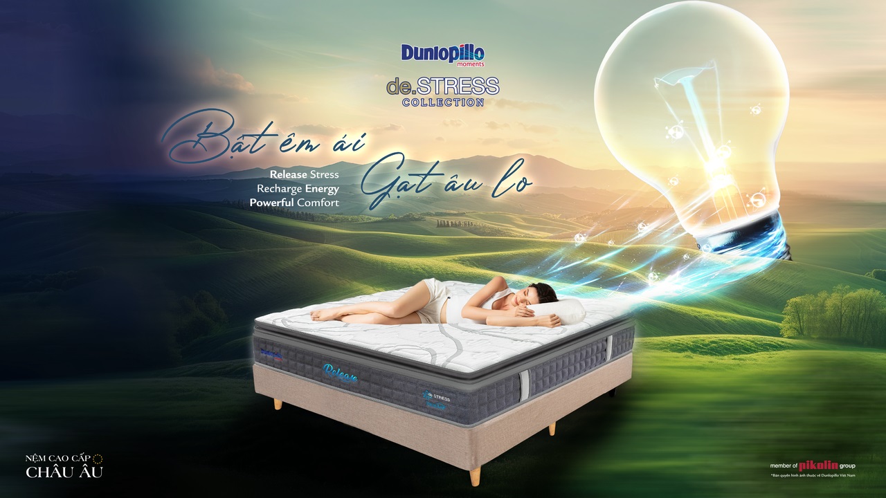 Dunlopillo - Thương hiệu nệm đẳng cấp Châu Âu