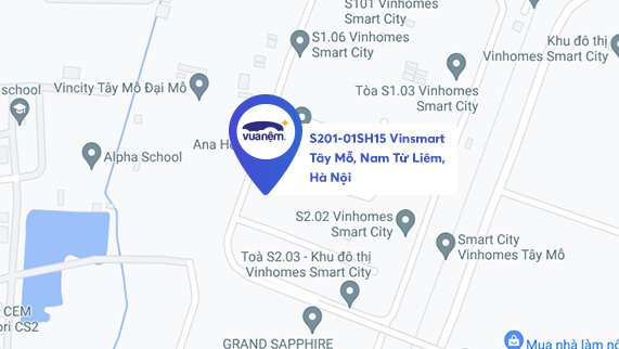 Cửa hàng Vua Nệm Vinhomes Smart city