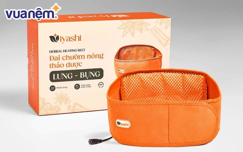  Đai chườm thảo dược lưng - bụng Iyashi