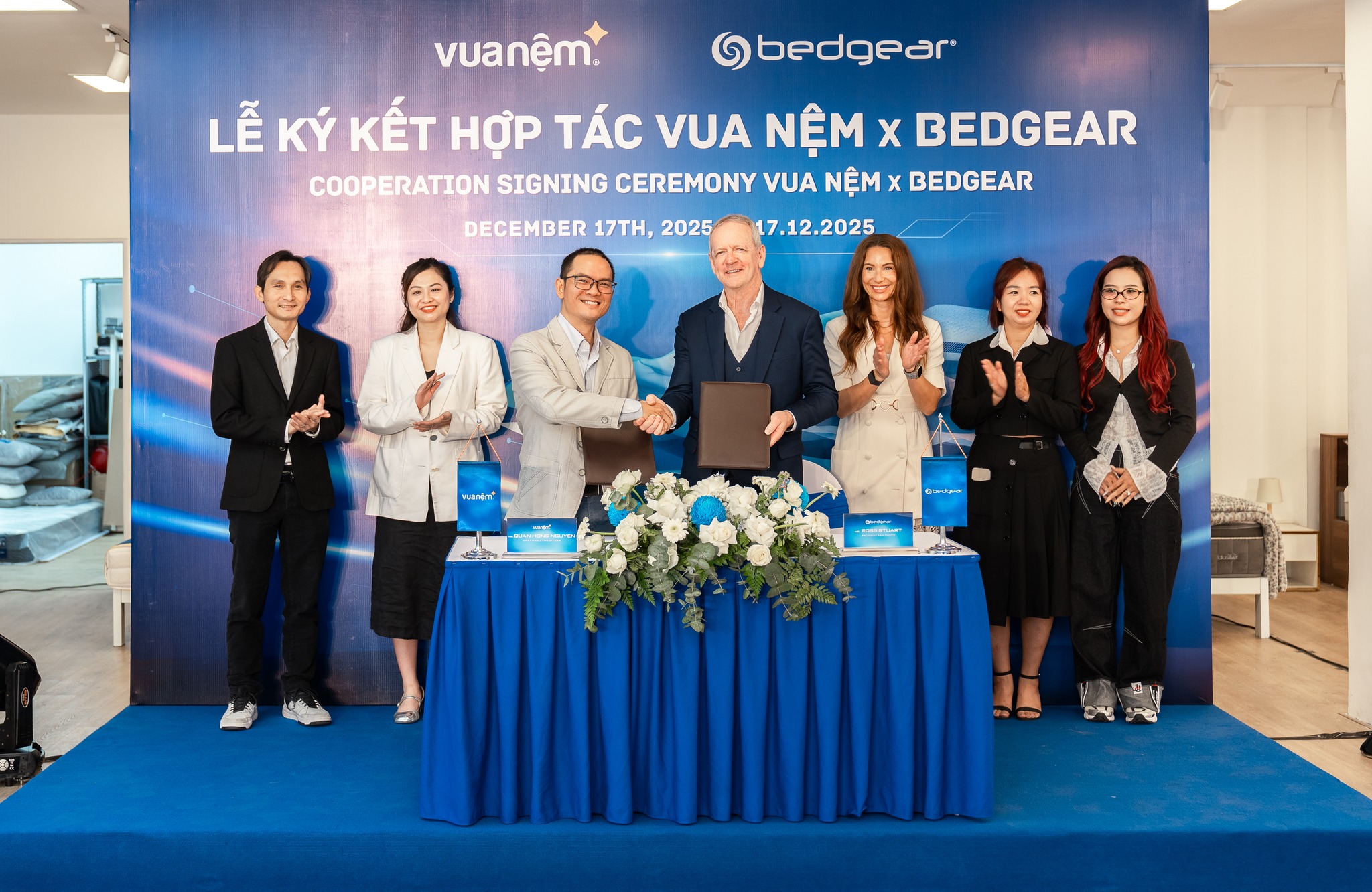 Mua nệm Bedgear chính hãng tại Vua Nệm