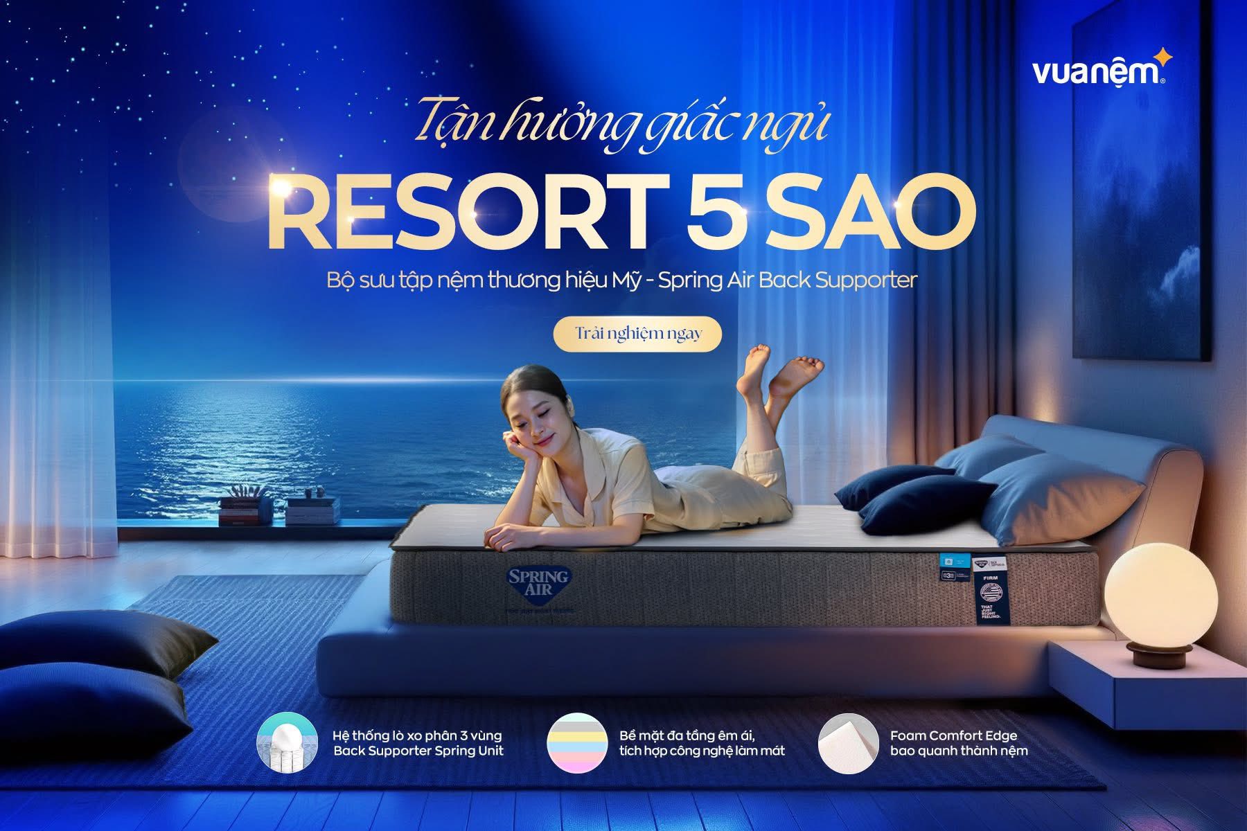 Nệm lò xo Spring Air